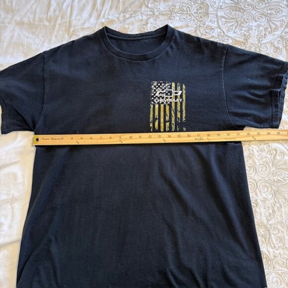 GM Chevrolet American Tradition Realtree Black Camo Large T-Shirt - Picture 3 of 8